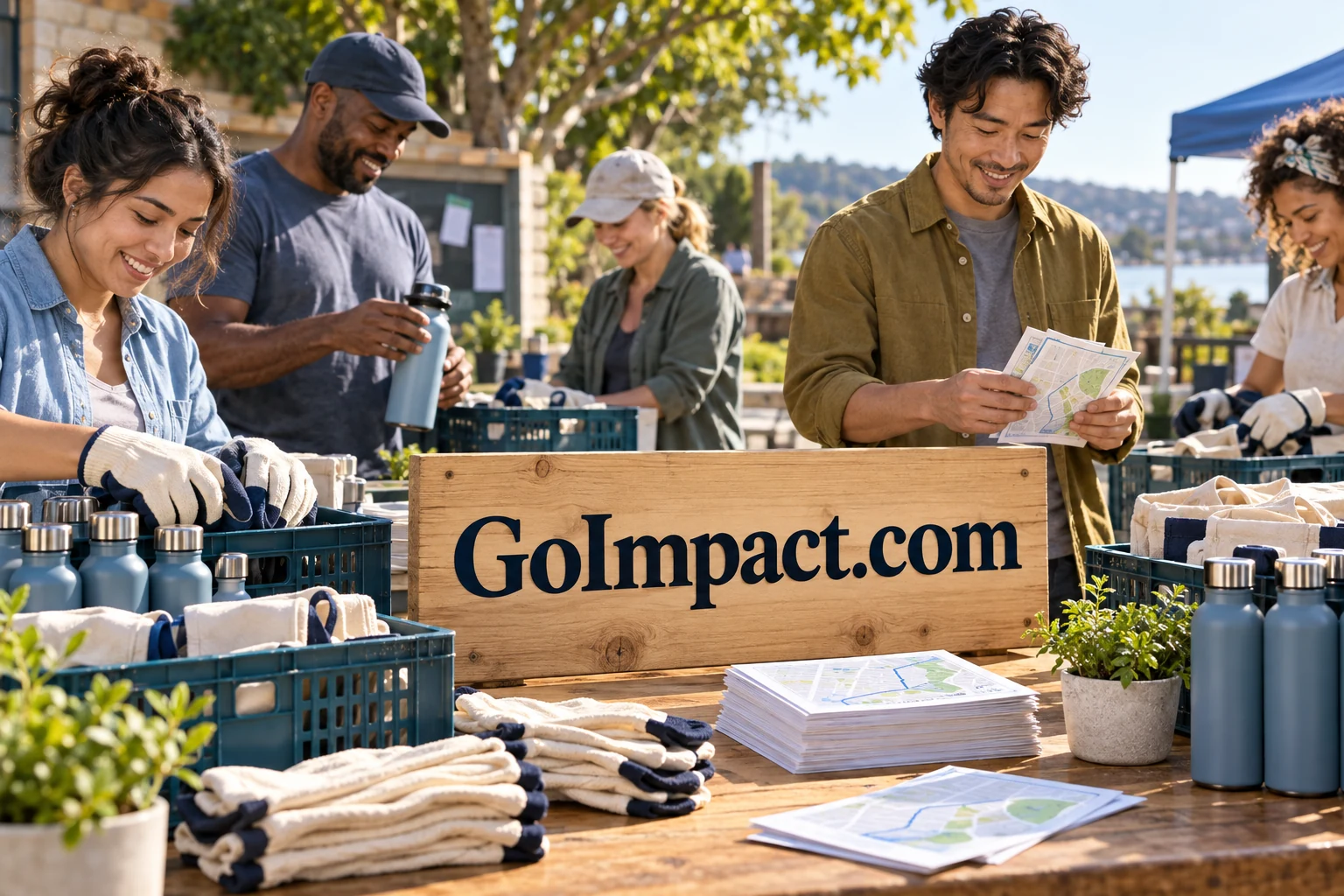 GoImpact.com local challenge planning board